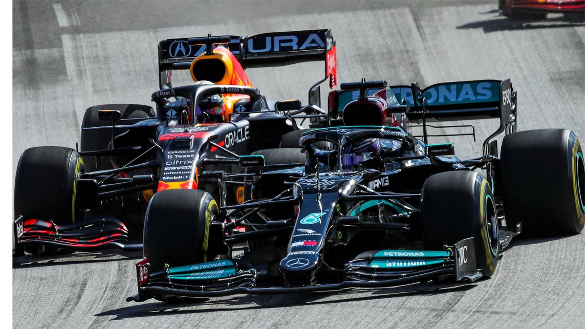 Hamilton y Verstappen, en lucha