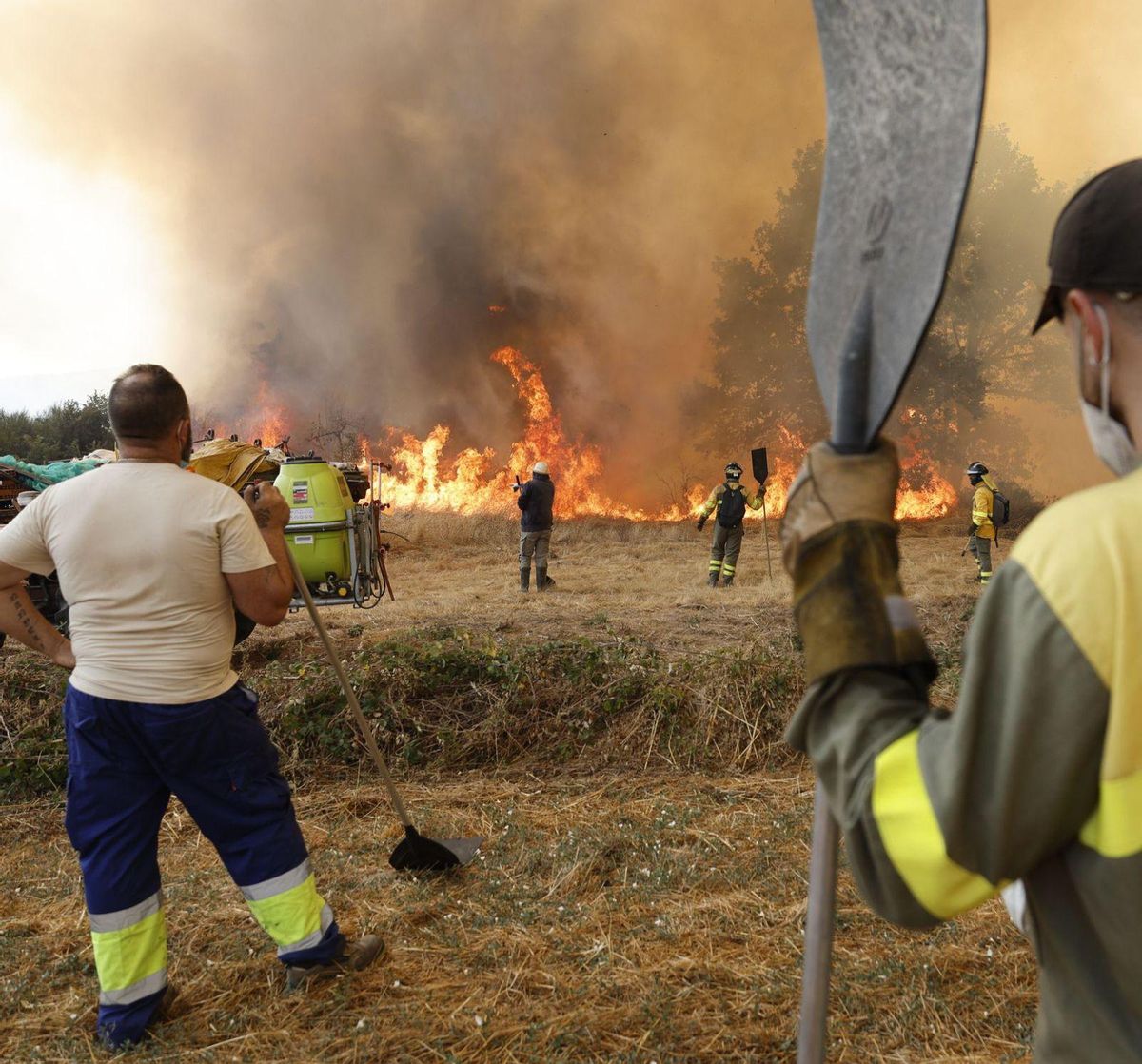 Els incendis exposen els diferents models de gestió de cada comunitat Els incendis exposen els diferents models de gestió de cada comunitat