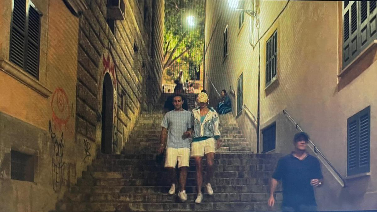 Escaleras de la Costa Can Santacilia.