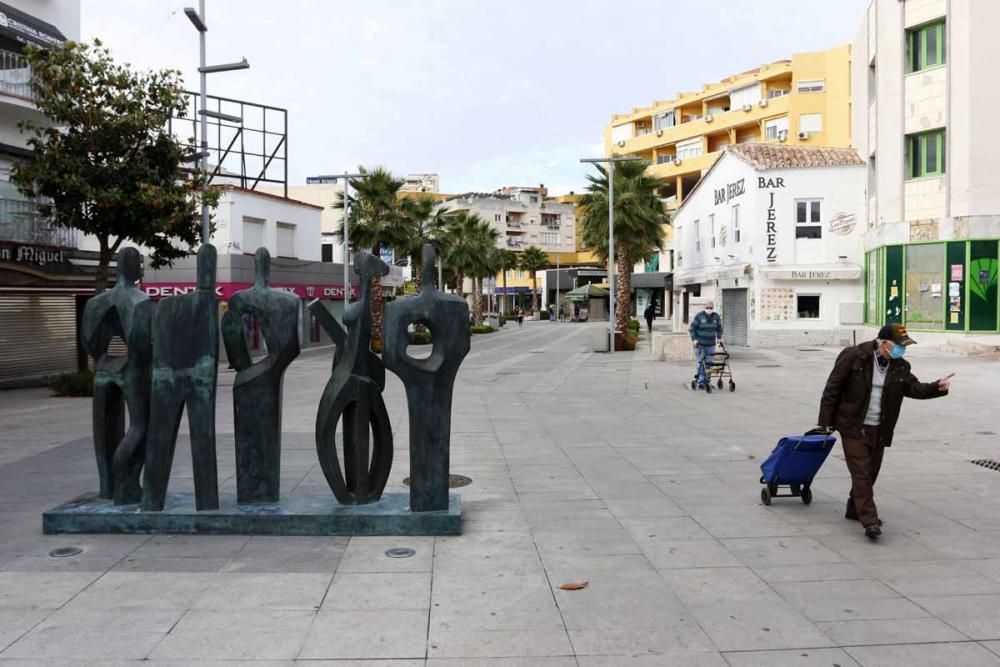 Lunes, 27 de abril | Las calles de Torremolinos durante el estado de alarma