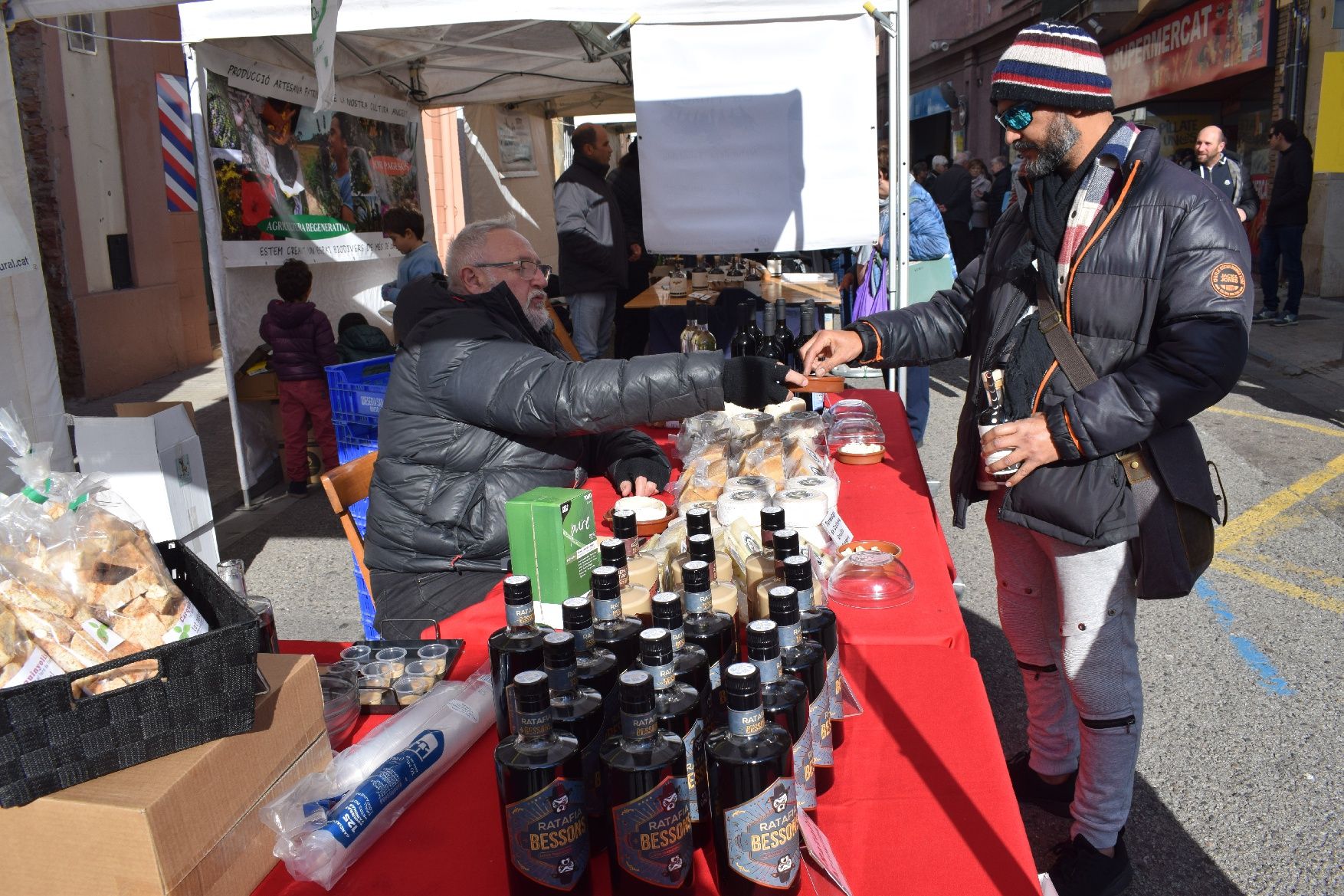 Les imatges de la Fira de la Xocolata i la Ratafia de Berga