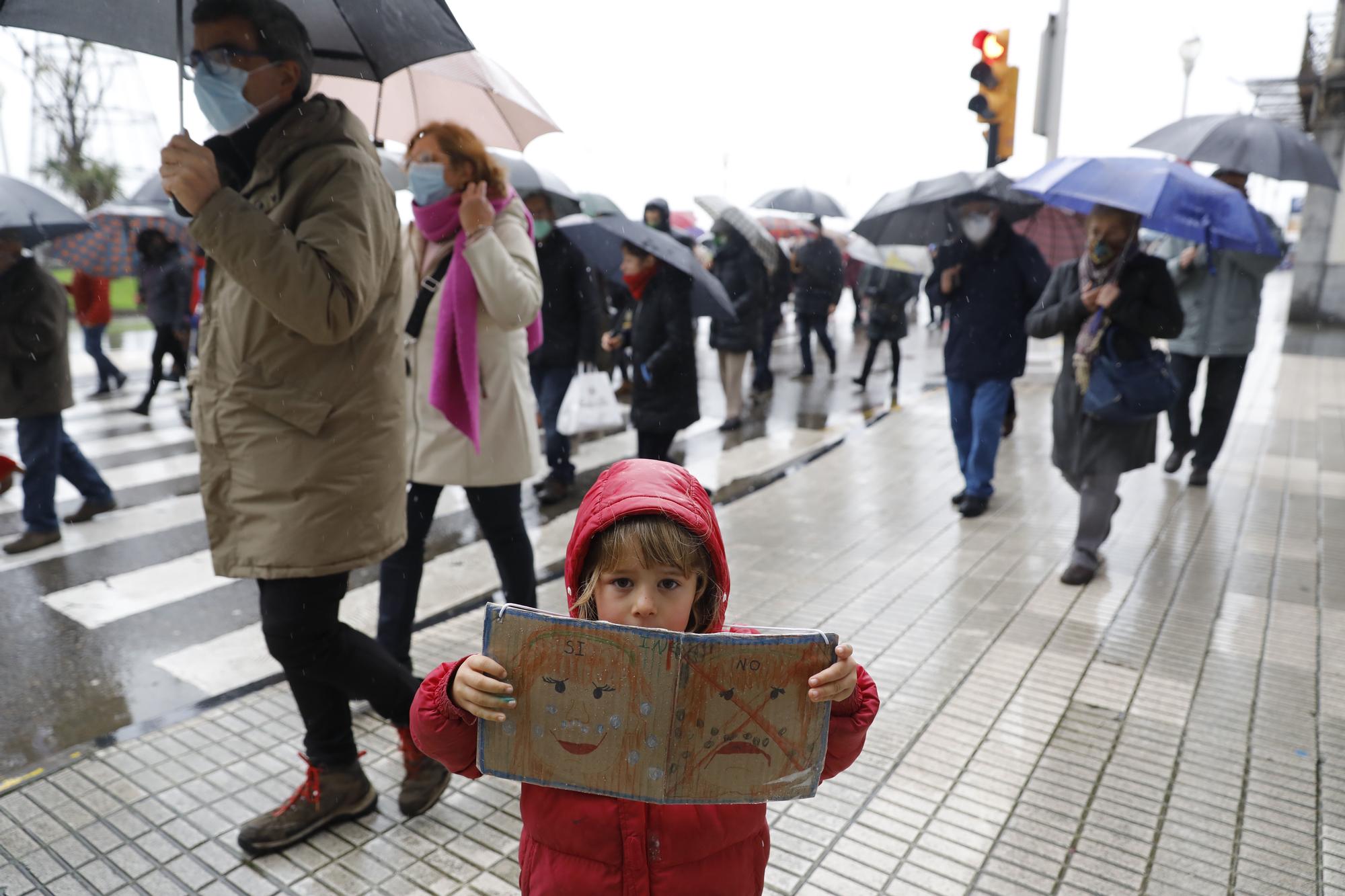 Gijón se moviliza contra la contaminación