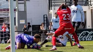 El Terrassa naufraga en Valencia