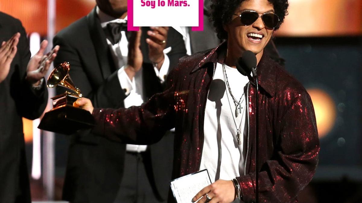 Bruno Mars en los Grammy 2018