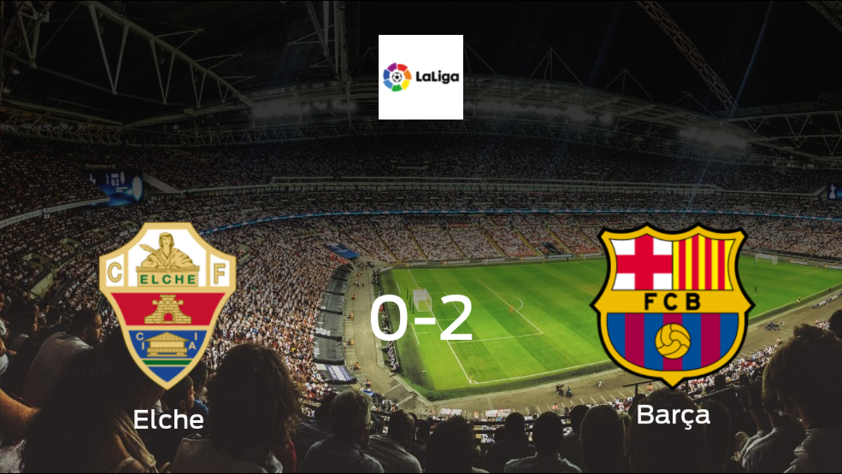 Elche succumb to Barcelona with 2-0 defeat at Estadio Martínez Valero