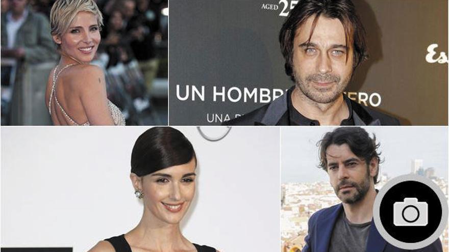 Elsa Pataky y Jordi Molllà. Abajo, Paz Vega y Eduardo Noriega.