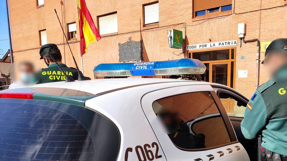 Puesto de la Guardia Civil en Benavente.