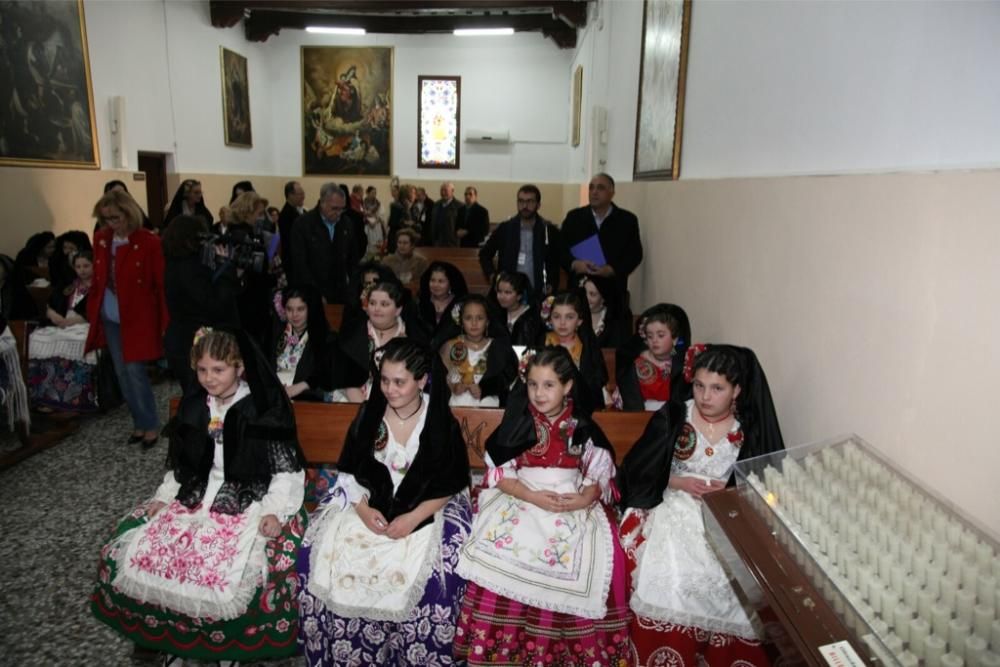 Las candidatas a Reina Infantil de la Huerta