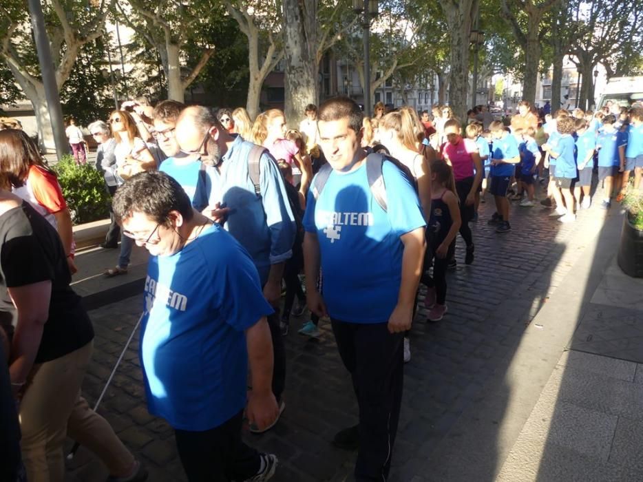 La flama dels Special Olympics arriba a Figueres