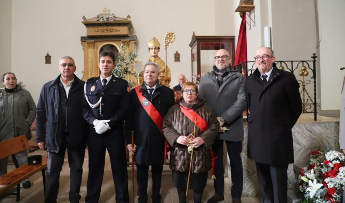 Santa Cruz de Grió honró a San Blas con varios actos.