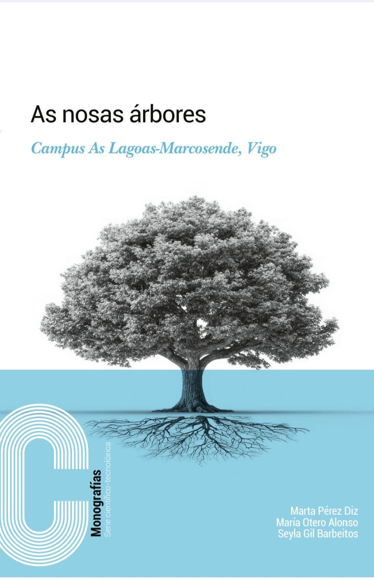 Portada de la guía «As nosas árbores».