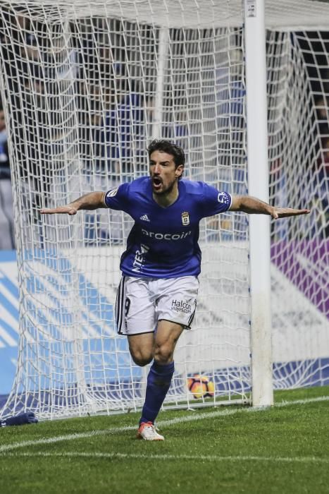 El partido entre el Real Oviedo y El elche, en imágenes