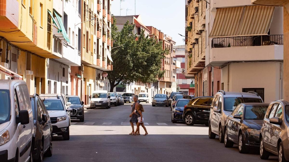 Algunas fincas de la calle José Mateu Alabau formaban parte del proyecto para mejorar la eficiencia energética.