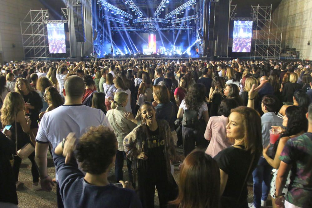 Las imágenes del concierto de Romeo Santos en Málaga