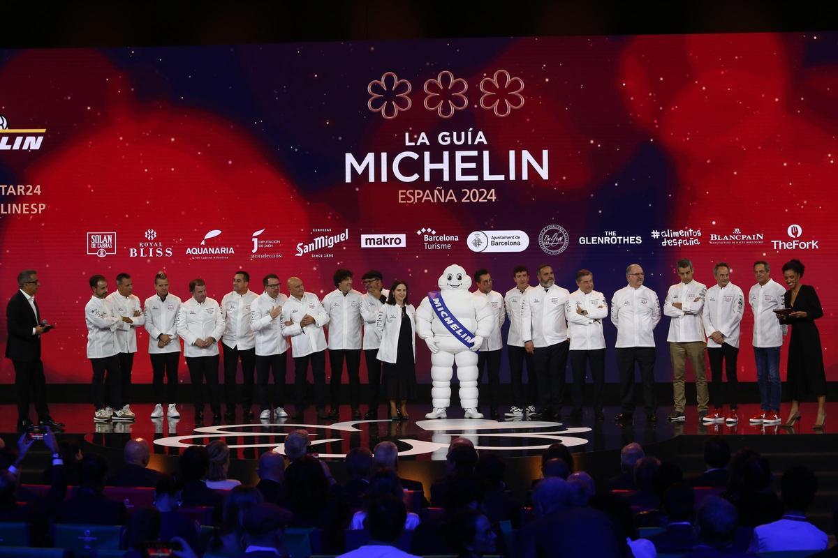 Barcelona acoge la gala Michelin 2024