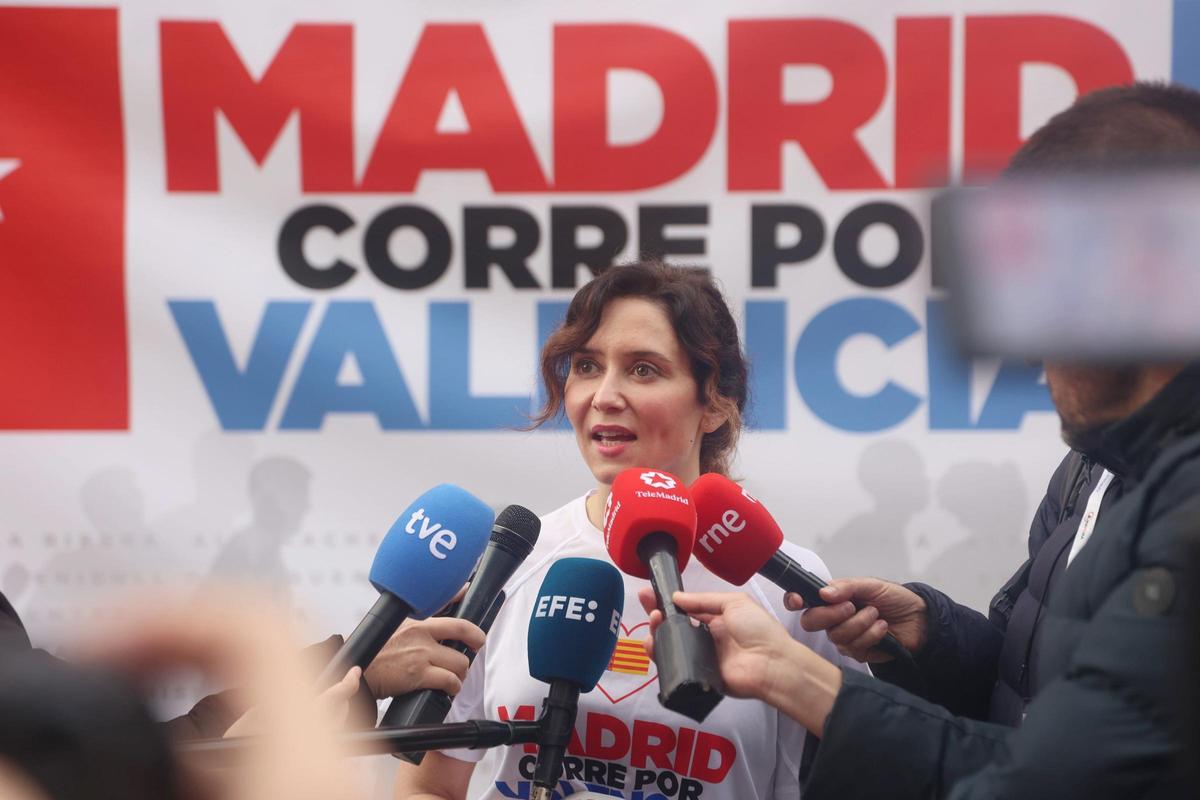 La presidenta de la Comunidad de Madrid, Isabel Díaz Ayuso.