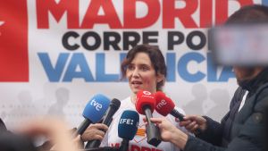La presidenta de la Comunidad de Madrid, Isabel Díaz Ayuso.