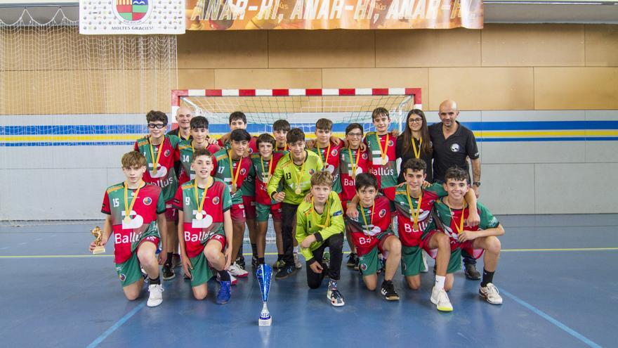 L’Handbol Berga Vermell regna a la Segona Divisió Infantil Masculina