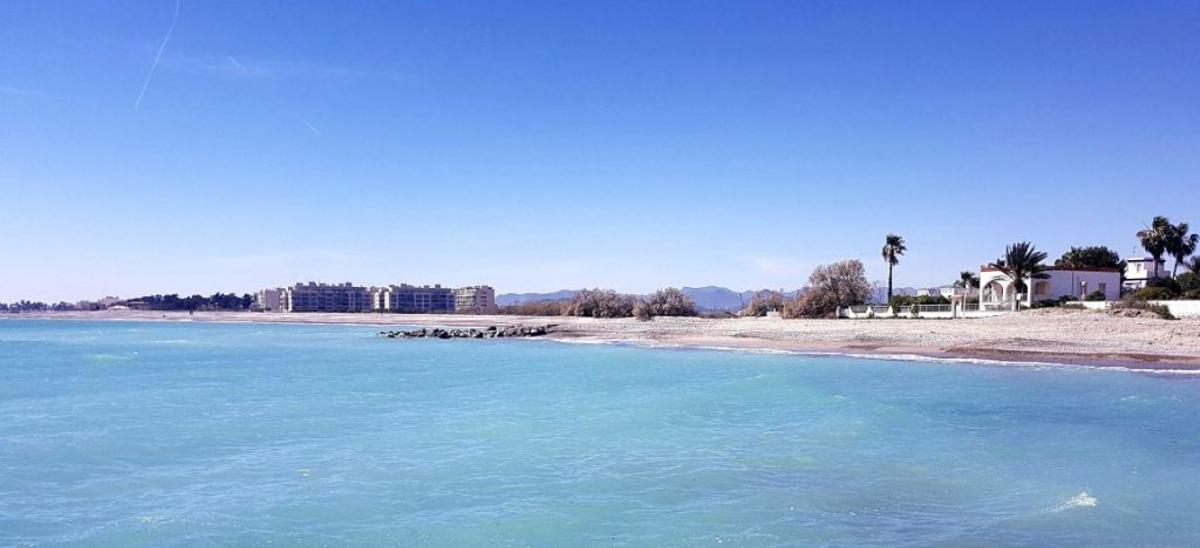 Playa de Moncofa, en la comarca de la Plana Baixa.