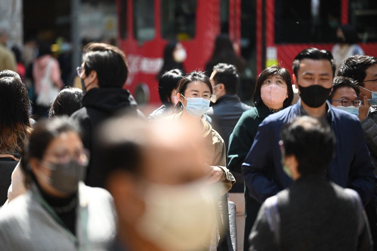 Adiós a las mascarillas en Hong Kong