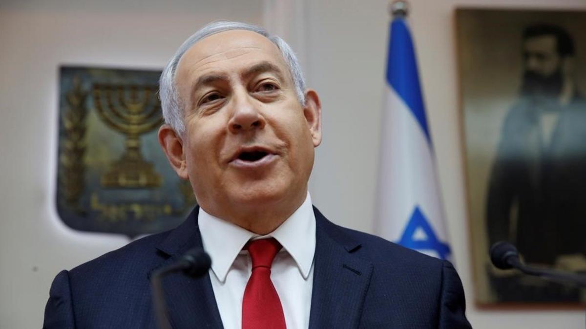 El primer ministro israelí en funciones, Benjamin Netanyahu.