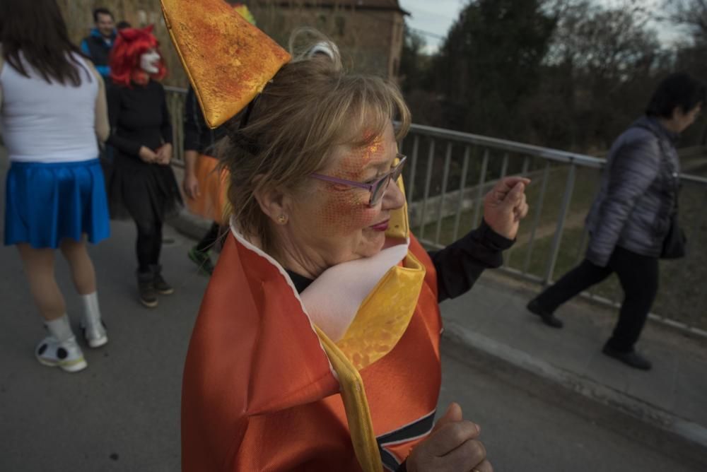 Rua de carnaval a Gironella