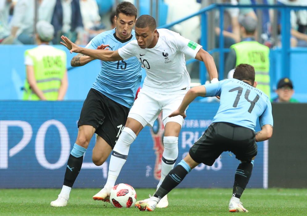 Mundial de Rusia: Uruguay-Francia