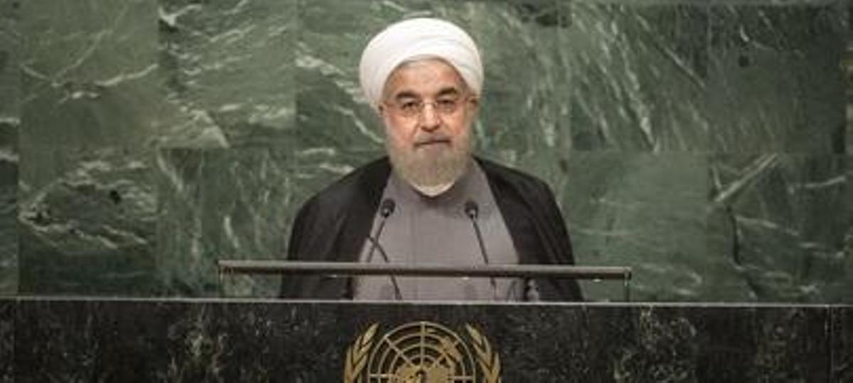 El presidente iraní, Hasan Rohaní