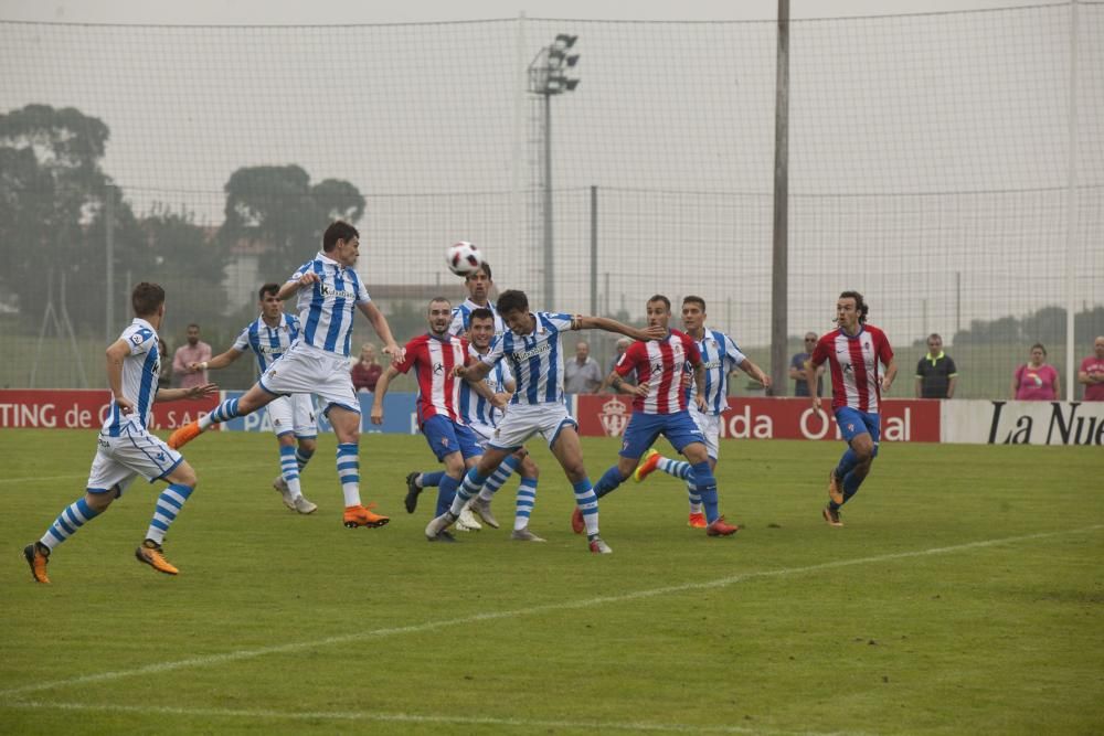 Sporting B - Real Sociedad B, en imágenes