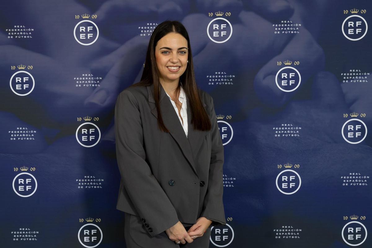 Marta López, en su presentación como miembro de la Junta Directiva de la Federación Española