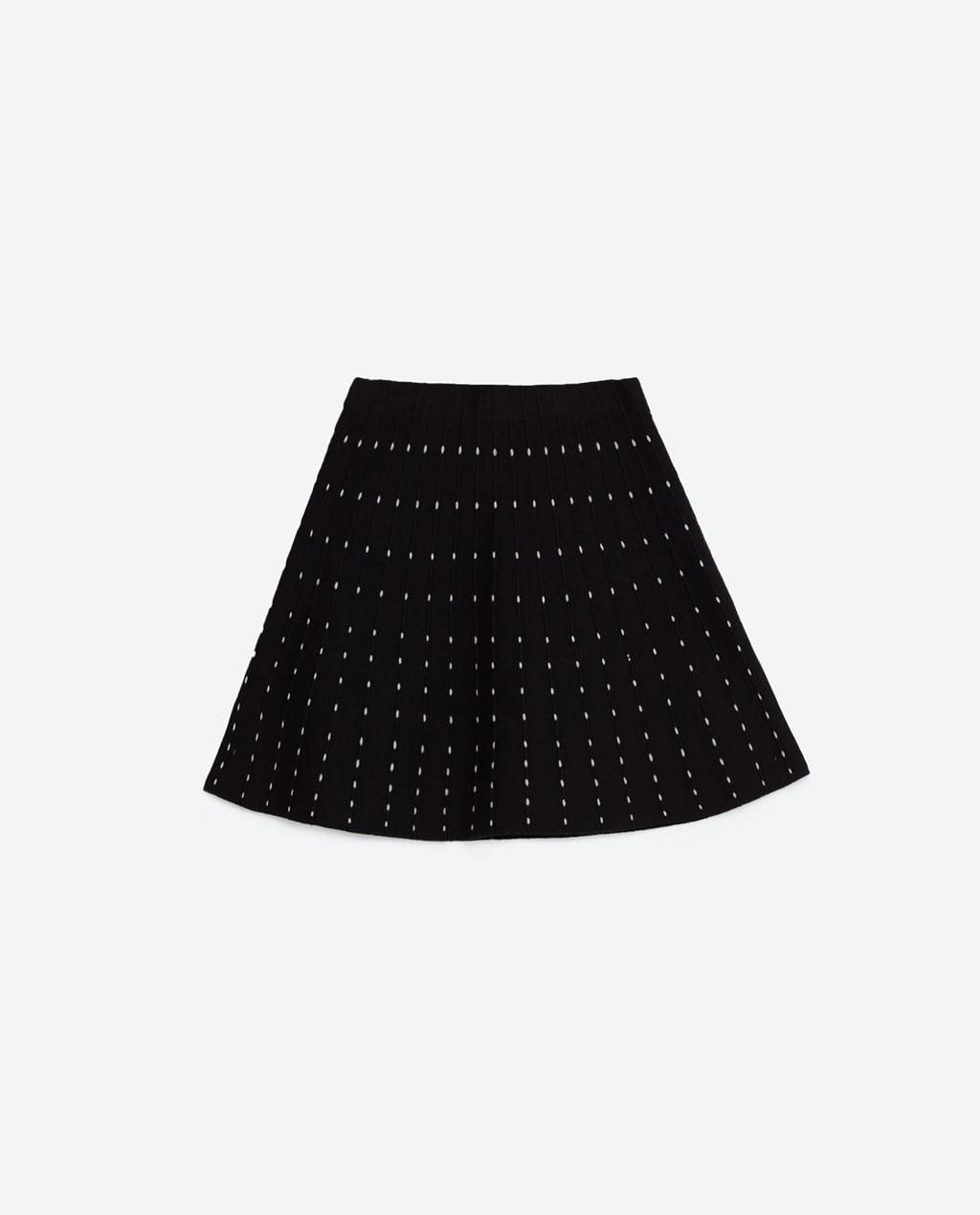 Zara otoño-invierno 2016: falda evasé