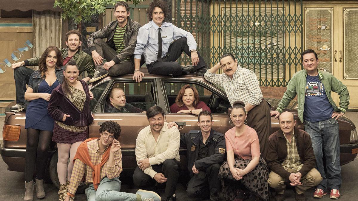 Protagonistas de 'Aída y vuelta'