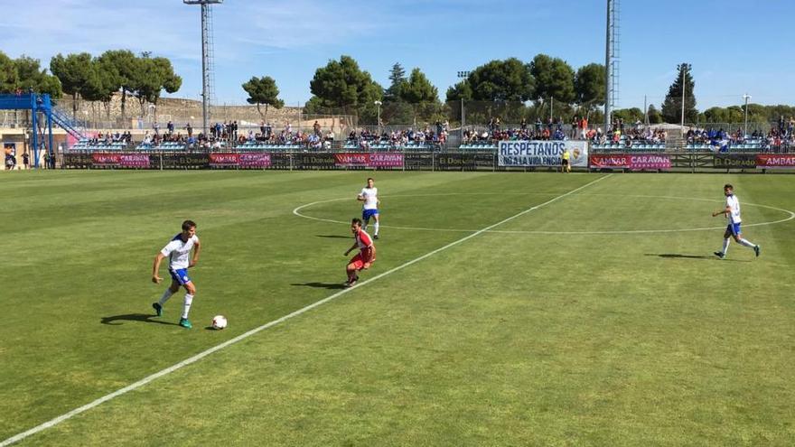 El Deportivo Aragón salva un punto en el último suspiro (1-1)