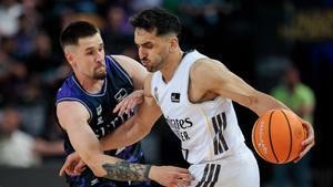 Facundo Campazzo, en un partido con el Real Madrid