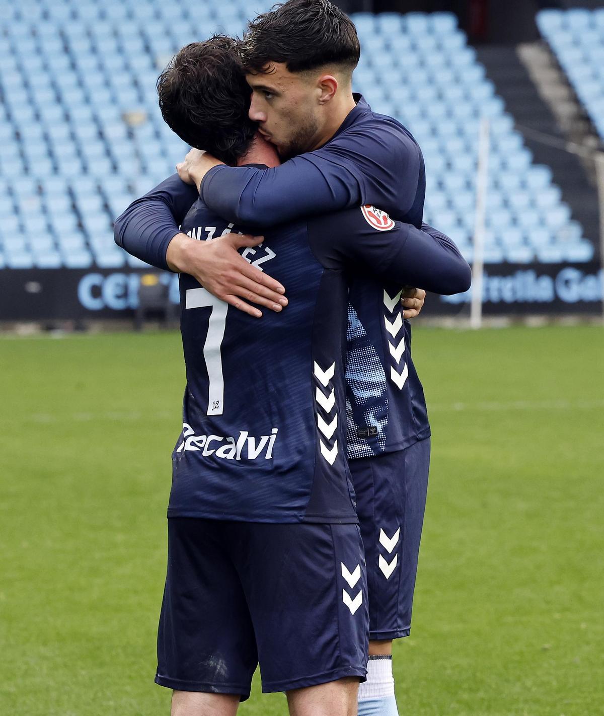 Remontada del Celta Fortuna ante el Avilés