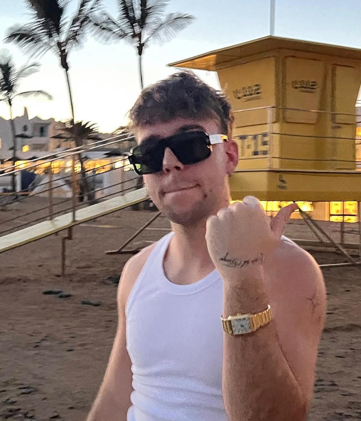 Quevedo, en la playa