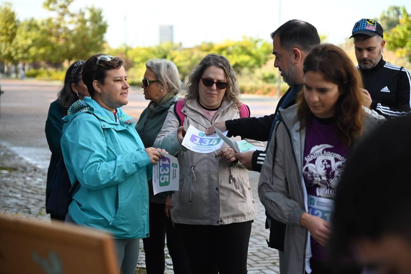 4ª Marcha ‘Badajoz en marcha, por ellas’ de la Asociación Victoria Kent en Badajoz