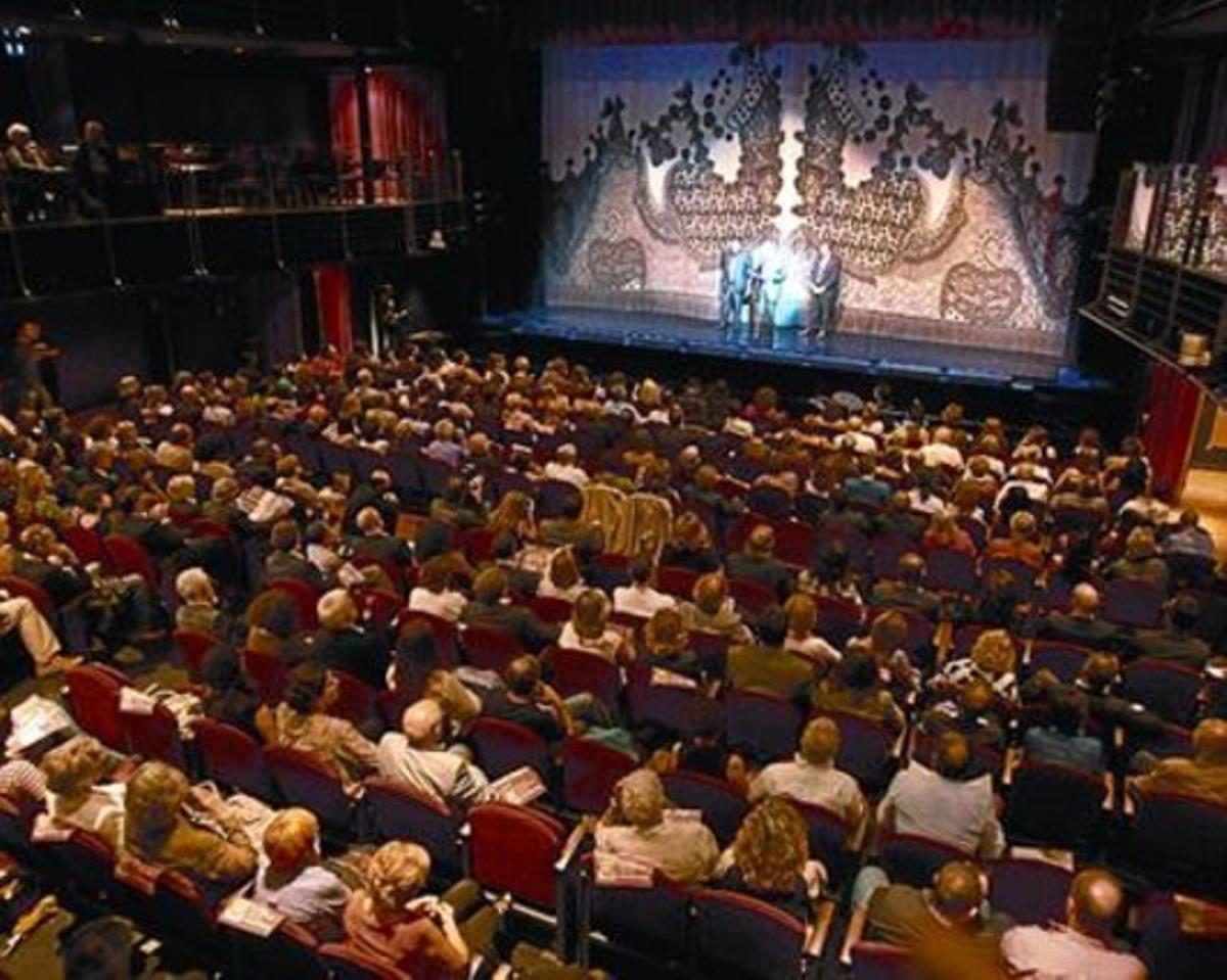 Una panoràmica de l’Arteria, ahir abans de l’inici de l’estrena.