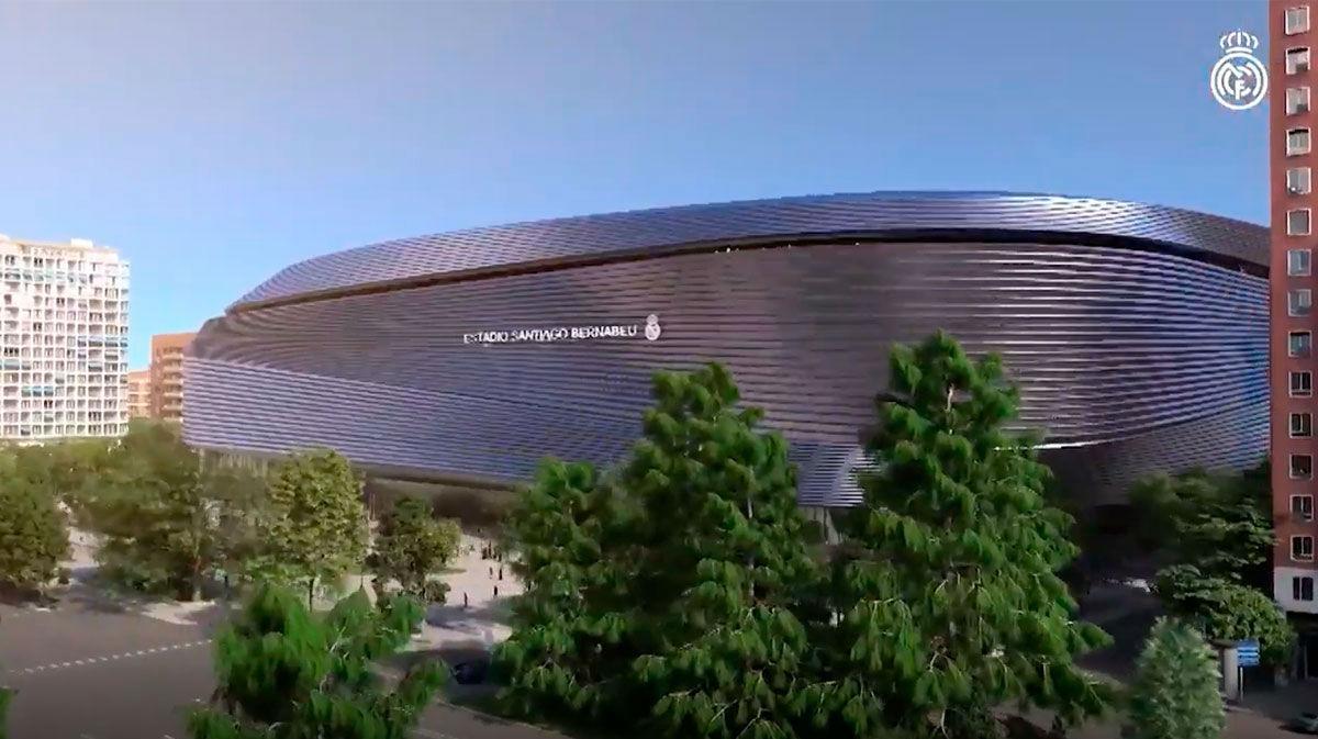 Así sera el Santiago Bernabéu del futuro