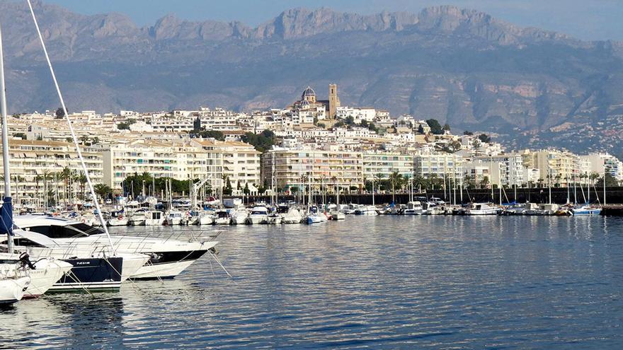 Altea desde el Club Náutico.