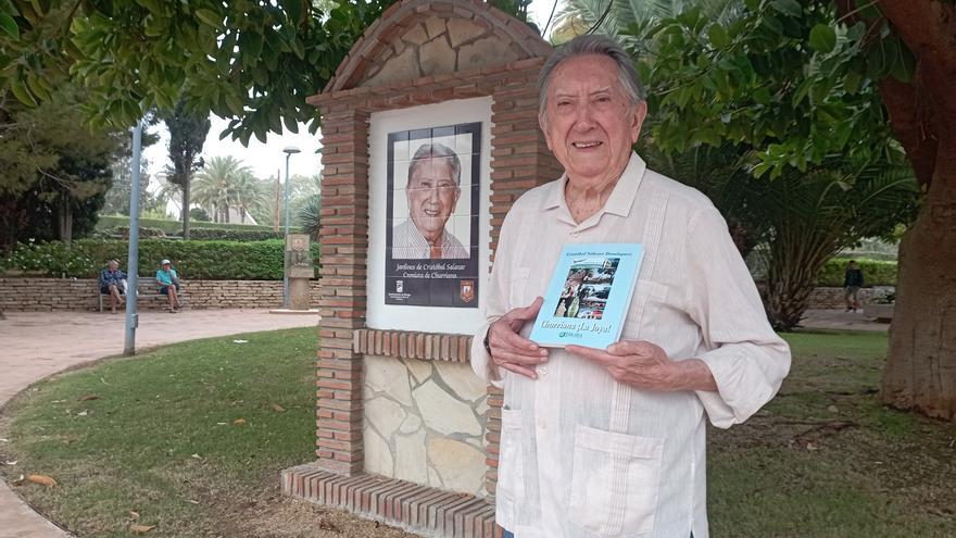 Cristóbal, alma de Churriana, ya tiene jardines y nuevo libro