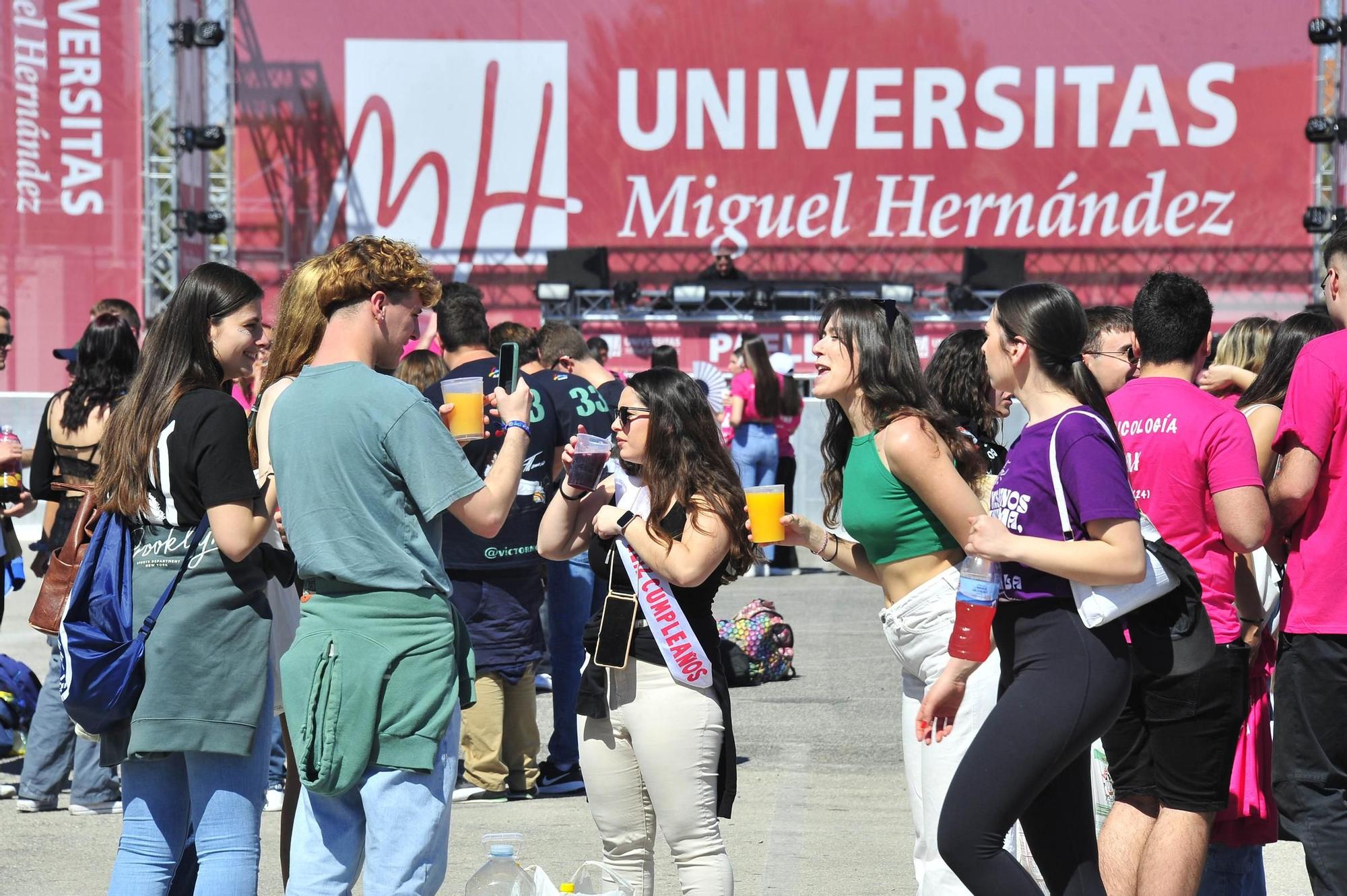 Fiestón de primavera en la UMH de Elche