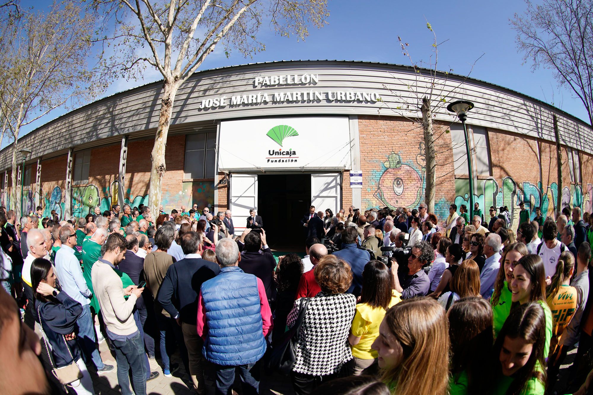 La inauguración del Pabellón José María Martín Urbano, en imágenes