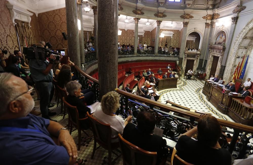 Debate sobre el estado de la ciudad de Valencia