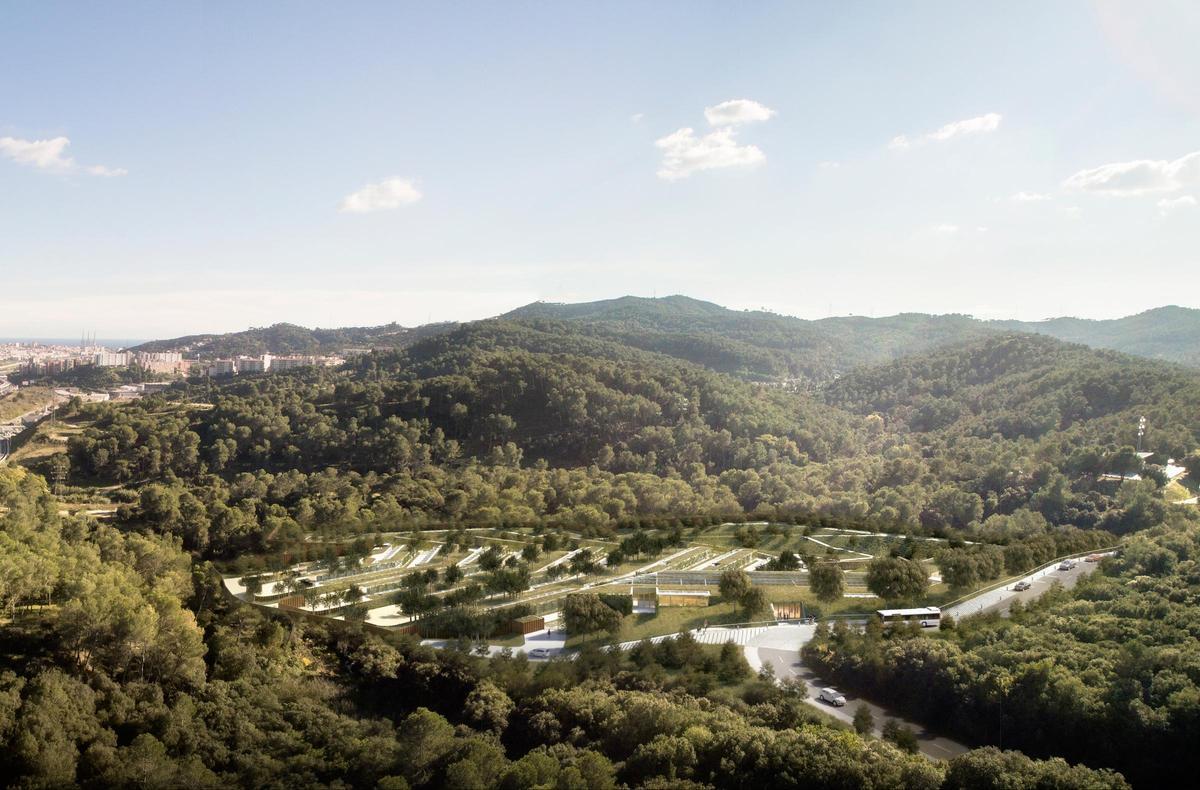 Imagen virtual del futuro Centro de Acodida de Animales de Compañía de Barcelona (CAAB) en Montcada i Reixac