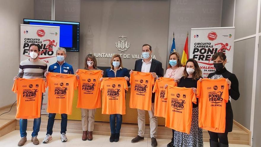 Martín Fiz presenta la carrera &#039;Ponle Freno&#039; de València