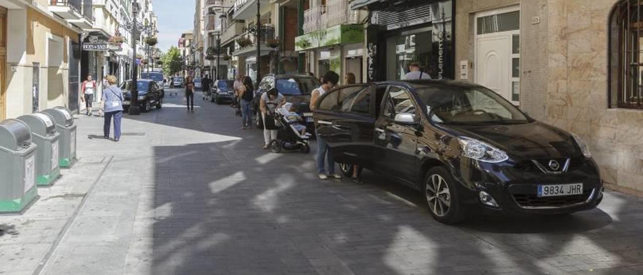 Una peatonalización a medias