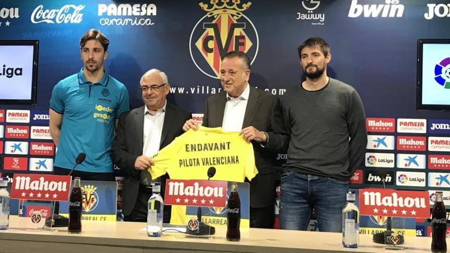 El Villarreal CF, líder al trinquet