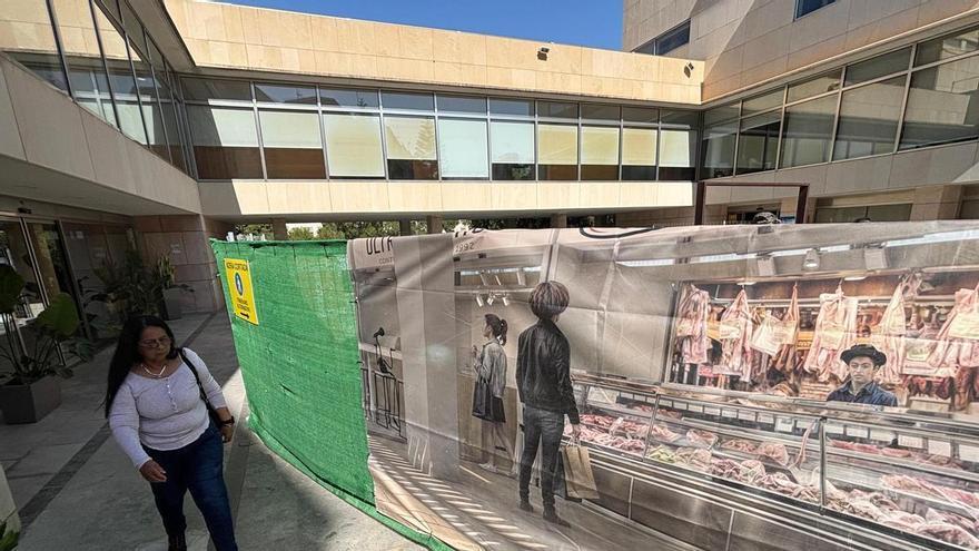 Las obras del Mercado Central de Elche llegan a la Plaça de 