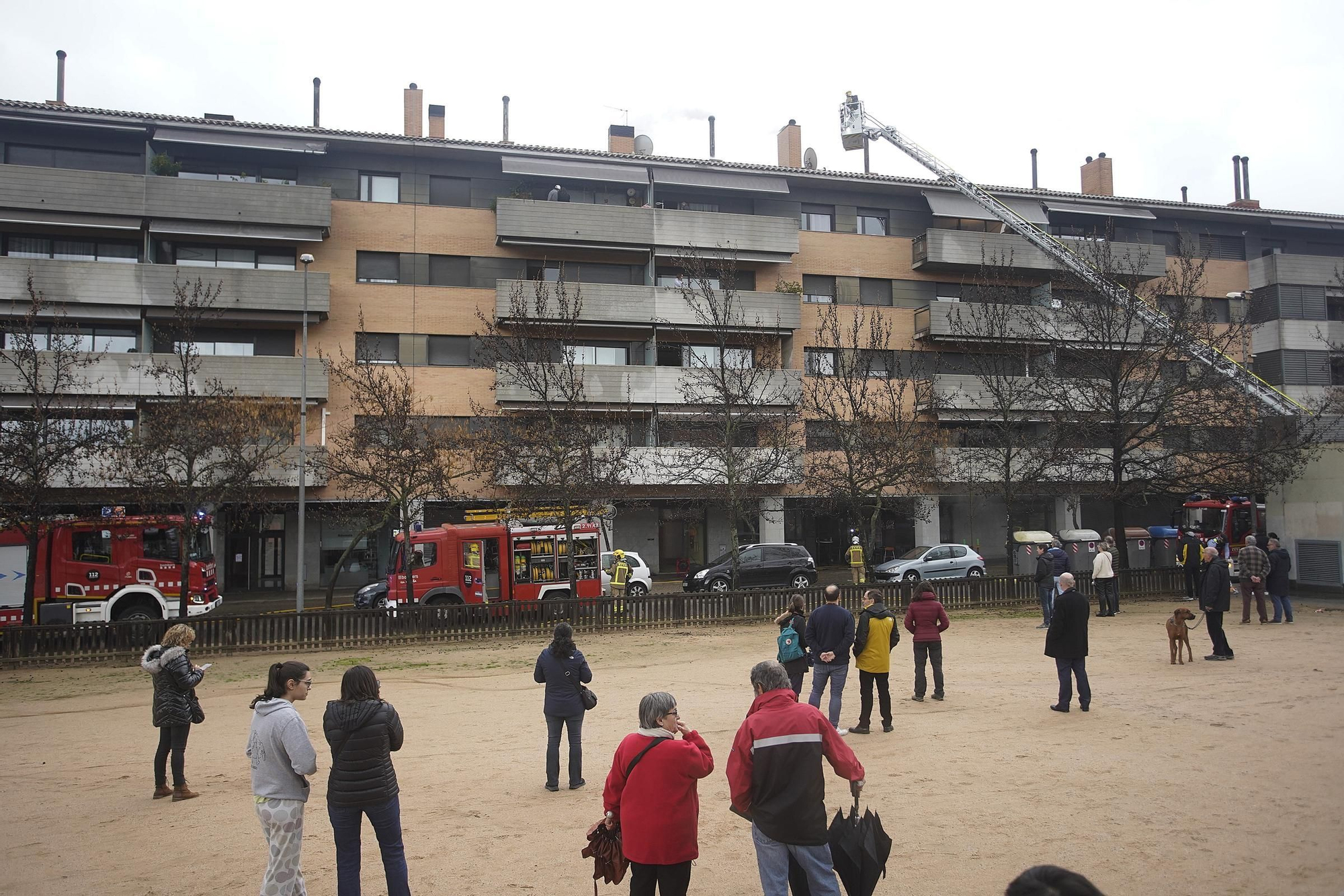 Incendi en un restaurant de Girona